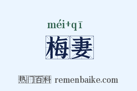 梅妻是什么意思的图片